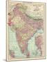 1913, Afganistan, Bhutan, India, Nepal, Sri Lanka, Asia, British India-null-Mounted Giclee Print