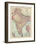 1913, Afganistan, Bhutan, India, Nepal, Sri Lanka, Asia, British India-null-Framed Giclee Print