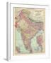 1913, Afganistan, Bhutan, India, Nepal, Sri Lanka, Asia, British India-null-Framed Premium Giclee Print