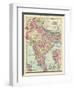 1913, Afganistan, Bhutan, India, Nepal, Sri Lanka, Asia, British India-null-Framed Giclee Print