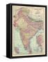 1913, Afganistan, Bhutan, India, Nepal, Sri Lanka, Asia, British India-null-Framed Stretched Canvas