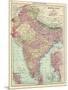 1913, Afganistan, Bhutan, India, Nepal, Sri Lanka, Asia, British India-null-Mounted Giclee Print