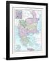 1913, Albania, Austria, Bulgaria, Croatia, Greece, Montenegro, Romania, Russia, Serbia, Slovenia-null-Framed Giclee Print