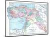 1913, Armenia, Cyprus, Russia, Turkey, Israel, Jordania, Lebanon, Syria, Asia, Holy Land, Arabia-null-Mounted Giclee Print