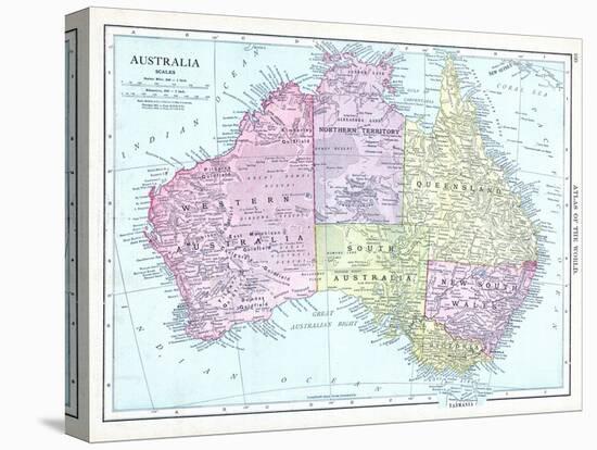 1913, Australia, Oceania-null-Stretched Canvas