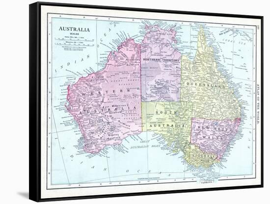 1913, Australia, Oceania-null-Framed Stretched Canvas