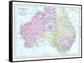 1913, Australia, Oceania-null-Framed Stretched Canvas