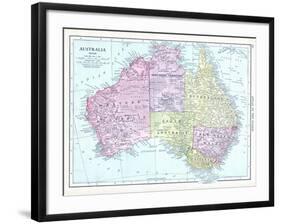 1913, Australia, Oceania-null-Framed Giclee Print