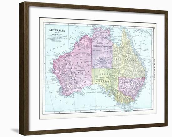 1913, Australia, Oceania-null-Framed Giclee Print