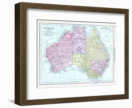 1913, Australia, Oceania-null-Framed Giclee Print