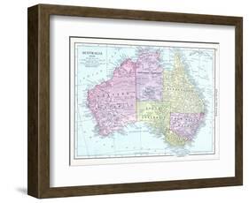 1913, Australia, Oceania-null-Framed Giclee Print