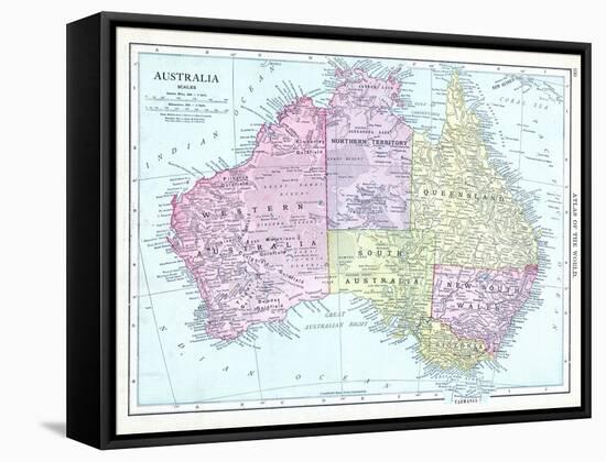 1913, Australia, Oceania-null-Framed Stretched Canvas