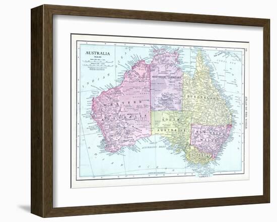 1913, Australia, Oceania-null-Framed Giclee Print
