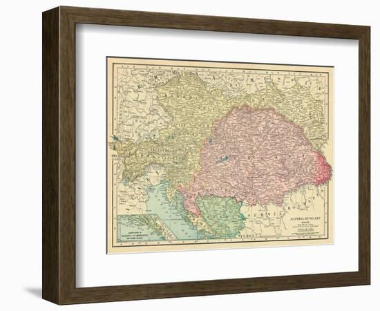 1913, Austria, Bosnia & Herzegovina, Croatia, Germany, Hungary, Italy, Slovakia, Europe-null-Framed Giclee Print