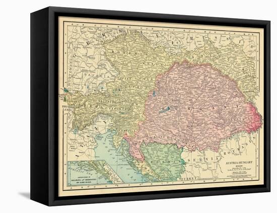 1913, Austria, Bosnia & Herzegovina, Croatia, Germany, Hungary, Italy, Slovakia, Europe-null-Framed Stretched Canvas