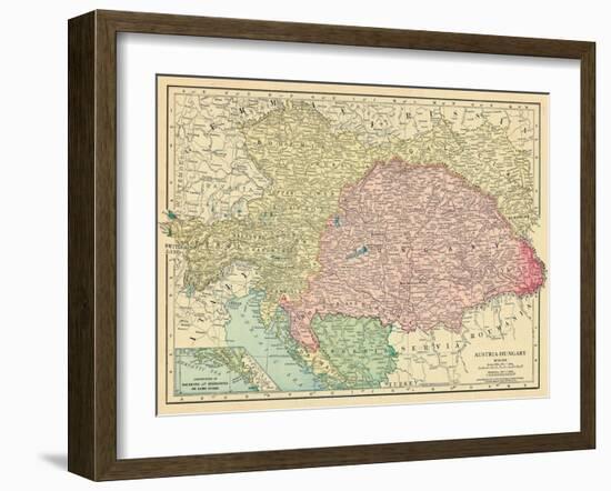 1913, Austria, Bosnia & Herzegovina, Croatia, Germany, Hungary, Italy, Slovakia, Europe-null-Framed Giclee Print