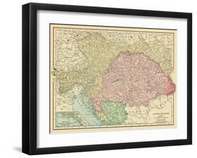 1913, Austria, Bosnia & Herzegovina, Croatia, Germany, Hungary, Italy, Slovakia, Europe-null-Framed Giclee Print