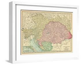 1913, Austria, Bosnia & Herzegovina, Croatia, Germany, Hungary, Italy, Slovakia, Europe-null-Framed Giclee Print