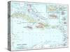 1913, Bahamas, The, Cuba, Dominican Republic, Jamaica, Puerto Rico, Central America, West Indies-null-Stretched Canvas