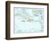 1913, Bahamas, The, Cuba, Dominican Republic, Jamaica, Puerto Rico, Central America, West Indies-null-Framed Giclee Print