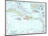 1913, Bahamas, The, Cuba, Dominican Republic, Jamaica, Puerto Rico, Central America, West Indies-null-Mounted Giclee Print