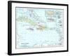 1913, Bahamas, The, Cuba, Dominican Republic, Jamaica, Puerto Rico, Central America, West Indies-null-Framed Giclee Print