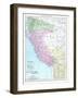 1913, Bolivia, Brazil, Ecuador, Peru, South America, Ecuador, Peru and Bolivia-null-Framed Giclee Print