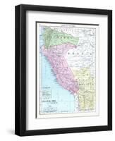 1913, Bolivia, Brazil, Ecuador, Peru, South America, Ecuador, Peru and Bolivia-null-Framed Premium Giclee Print