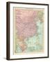 1913, Cambodia, China, Laos, Mongolia, North Korea, Philippines, South Korea, Taiwan, Vietnam, Asia-null-Framed Giclee Print