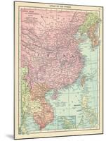 1913, Cambodia, China, Laos, Mongolia, North Korea, Philippines, South Korea, Taiwan, Vietnam, Asia-null-Mounted Giclee Print