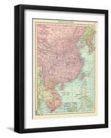1913, Cambodia, China, Laos, Mongolia, North Korea, Philippines, South Korea, Taiwan, Vietnam, Asia-null-Framed Giclee Print