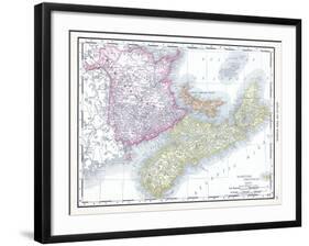 1913, Canada, New Brunswick, Nova Scotia, Prince Edward Island, North America, Maritime Provinces-null-Framed Giclee Print