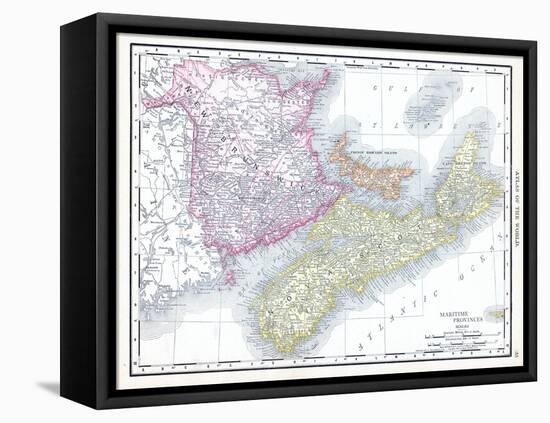 1913, Canada, New Brunswick, Nova Scotia, Prince Edward Island, North America, Maritime Provinces-null-Framed Stretched Canvas