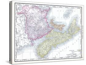 1913, Canada, New Brunswick, Nova Scotia, Prince Edward Island, North America, Maritime Provinces-null-Stretched Canvas