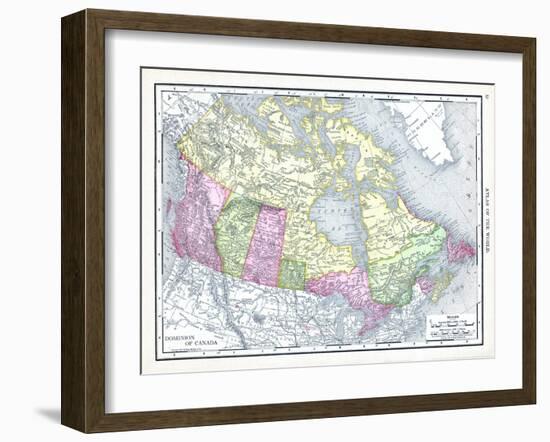 1913, Canada, North America, Dominion of Canada-null-Framed Giclee Print