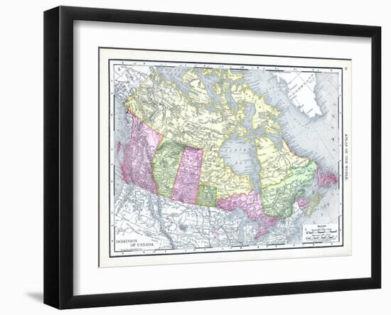 1913, Canada, North America, Dominion of Canada-null-Framed Giclee Print