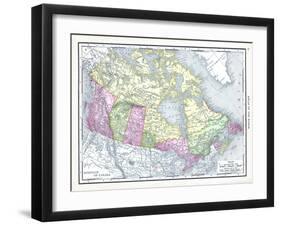 1913, Canada, North America, Dominion of Canada-null-Framed Giclee Print