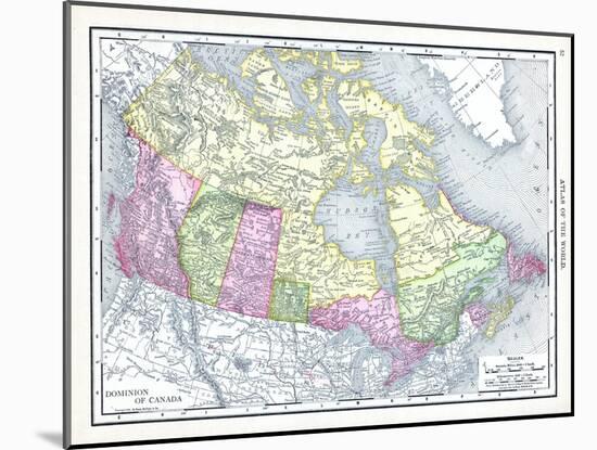 1913, Canada, North America, Dominion of Canada-null-Mounted Giclee Print