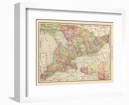 1913, Canada, Ontario, North America, Ontario-null-Framed Giclee Print