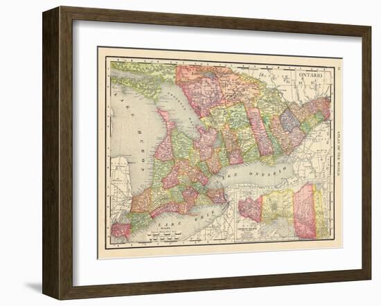 1913, Canada, Ontario, North America, Ontario-null-Framed Giclee Print