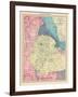 1913, Ethiopia, Africa, Abyssinia and Surrounding Countries-null-Framed Giclee Print