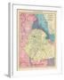 1913, Ethiopia, Africa, Abyssinia and Surrounding Countries-null-Framed Giclee Print