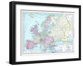 1913, Europe-null-Framed Giclee Print