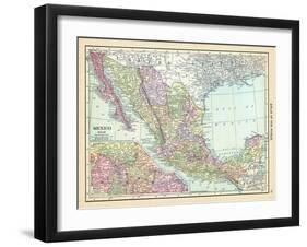 1913, Mexico, Central America-null-Framed Giclee Print