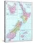 1913, New Zealand, Oceania, New Zealand, Tasmania and Fiji Islands-null-Stretched Canvas