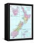 1913, New Zealand, Oceania, New Zealand, Tasmania and Fiji Islands-null-Framed Stretched Canvas