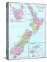 1913, New Zealand, Oceania, New Zealand, Tasmania and Fiji Islands-null-Stretched Canvas