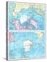 1913, North Pole, South Pole, North and South Polar Regions-null-Stretched Canvas