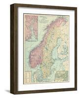 1913, Norway, Sweden, Europe, Norway and Sweden-null-Framed Giclee Print