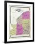 1913, Osage County Outline Map, Missouri, United States-null-Framed Giclee Print